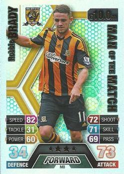 2013-14 Topps Match Attax Premier League Extra - Man Of The Match #M8 Robbie Brady Front