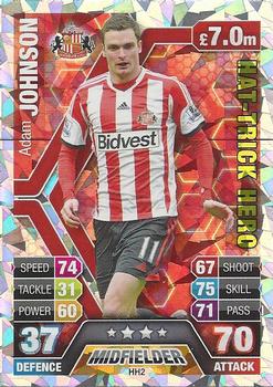 2013-14 Topps Match Attax Premier League Extra - Hat-Trick Heroes #HH2 Adam Johnson Front