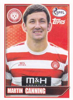 2014-15 Topps SPFL Stickers #76 Martin Canning Front