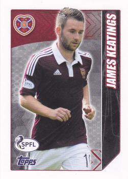 2014-15 Topps SPFL Stickers #260 James Keatings Front