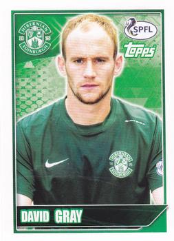 2014-15 Topps SPFL Stickers #277 David Gray Front