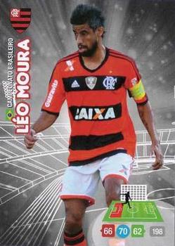 2014 Panini Adrenalyn XL Campeonato Brasileiro #108 Leo Moura Front