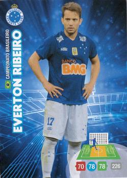 2014 Panini Adrenalyn XL Campeonato Brasileiro #140 Everton Ribeiro Front