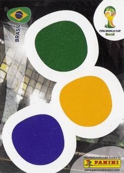 2014 Panini Adrenalyn XL FIFA World Cup Brazil - Fan Supporter Cards #NNO Brasil Front