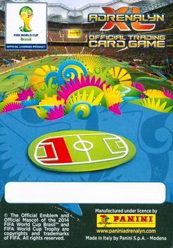 2014 Panini Adrenalyn XL FIFA World Cup Brazil - Update Set 1 #NNO Thomas Vermaelen Back