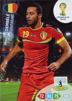 2014 Panini Adrenalyn XL FIFA World Cup Brazil - Update Set 1 #NNO Mousa Dembele Front