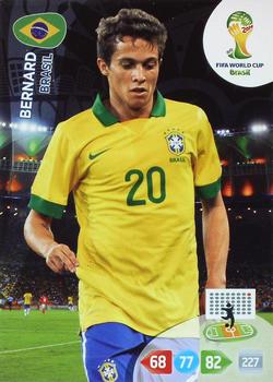 2014 Panini Adrenalyn XL FIFA World Cup Brazil - Update Set 1 #NNO Bernard Front