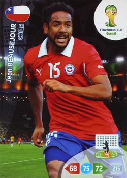 2014 Panini Adrenalyn XL FIFA World Cup Brazil - Update Set 1 #NNO Jean Beausejour Front
