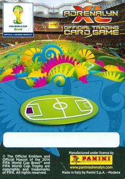 2014 Panini Adrenalyn XL FIFA World Cup Brazil - Update Set 1 #NNO Faryd Mondragon Back