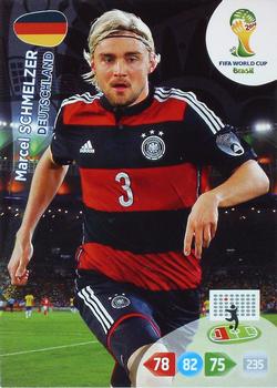 2014 Panini Adrenalyn XL FIFA World Cup Brazil - Update Set 1 #NNO Marcel Schmelzer Front