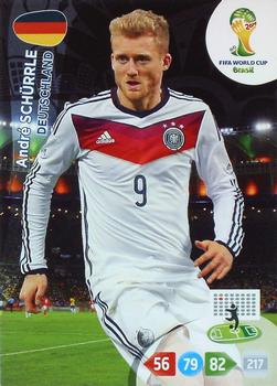 2014 Panini Adrenalyn XL FIFA World Cup Brazil - Update Set 1 #NNO Andre Schurrle Front