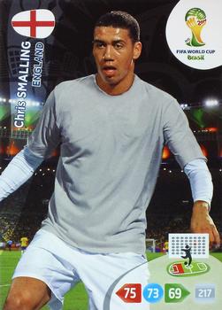 2014 Panini Adrenalyn XL FIFA World Cup Brazil - Update Set 1 #NNO Chris Smalling Front
