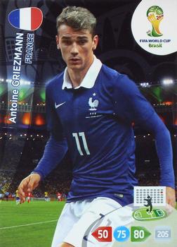 2014 Panini Adrenalyn XL FIFA World Cup Brazil - Update Set 1 #NNO Antoine Griezmann Front