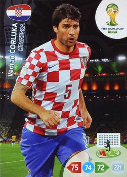 2014 Panini Adrenalyn XL FIFA World Cup Brazil - Update Set 1 #NNO Vedran Corluka Front