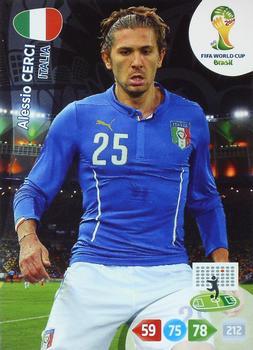 2014 Panini Adrenalyn XL FIFA World Cup Brazil - Update Set 1 #NNO Alessio Cerci Front