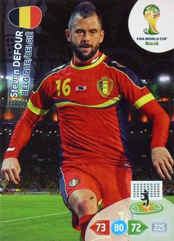 2014 Panini Adrenalyn XL FIFA World Cup Brazil - Update Set 2 #NNO Steven Defour Front