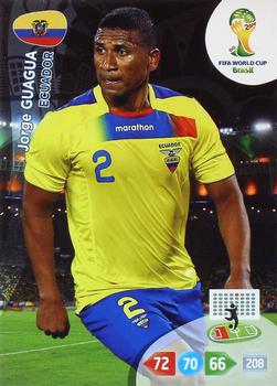 2014 Panini Adrenalyn XL FIFA World Cup Brazil - Update Set 2 #NNO Jorge Guagua Front