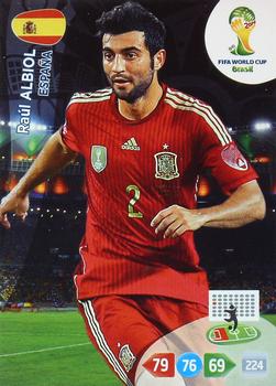 2014 Panini Adrenalyn XL FIFA World Cup Brazil - Update Set 2 #NNO Raul Albiol Front