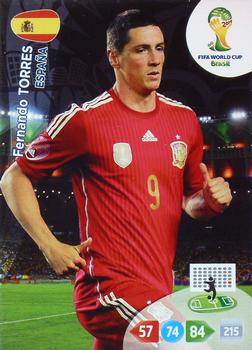 2014 Panini Adrenalyn XL FIFA World Cup Brazil - Update Set 2 #NNO Fernando Torres Front