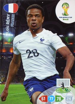 2014 Panini Adrenalyn XL FIFA World Cup Brazil - Update Set 2 #NNO Loic Remy Front