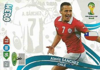 2014 Panini Adrenalyn XL FIFA World Cup Brazil - Update Set 2 #NNO Alexis Sanchez Front