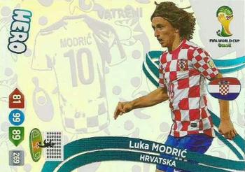 2014 Panini Adrenalyn XL FIFA World Cup Brazil - Update Set 2 #NNO Luka Modric Front