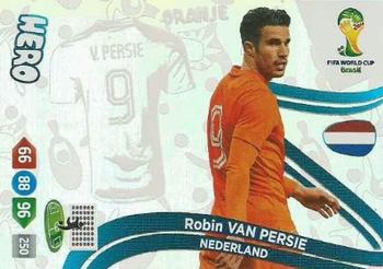 2014 Panini Adrenalyn XL FIFA World Cup Brazil - Update Set 2 #NNO Robin Van Persie Front
