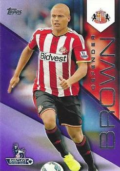 2014 Topps Premier Gold - Purple #118 Wes Brown Front