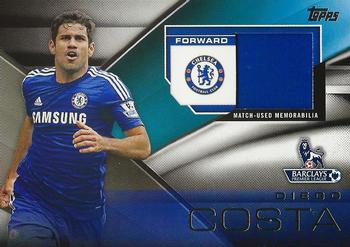 2014 Topps Premier Gold - Football Fibers Relics #FFR-DC Diego Costa Front