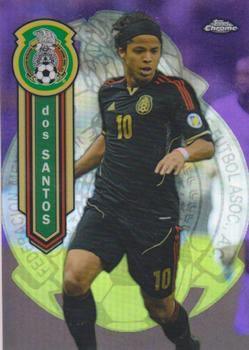 2014 Topps Chrome MLS - Mexican National Team Purple Refractors #MEXN-GD Giovani dos Santos Front