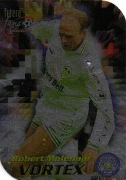 1999 Futera Leeds United Fans' Selection - Vortex #V2 Robert Molenaar Front