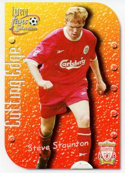 1999 Futera Liverpool Fans' Selection - Cutting Edge #CE5 Steve Staunton Front
