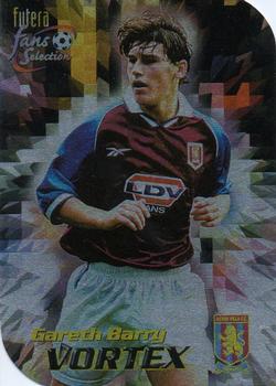 1999 Futera Aston Villa Fans Selection - Vortex #V2 Gareth Barry Front