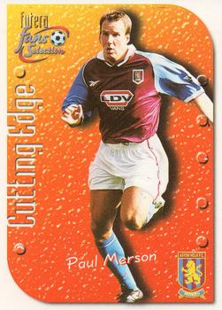 1999 Futera Aston Villa Fans Selection - Cutting Edge #CE1 Paul Merson Front