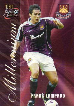 2000 Futera Fans Selection West Ham #7 Frank Lampard Front