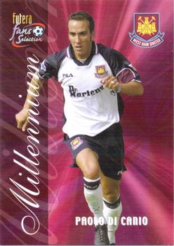 2000 Futera Fans Selection West Ham #10 Paolo Di Canio Front