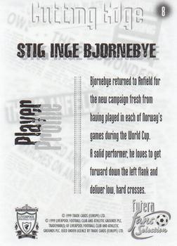 1999 Futera Liverpool Fans' Selection - Foil #8 Stig Inge Bjornebye Back