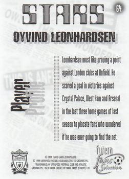 1999 Futera Liverpool Fans' Selection - Foil #64 Oyvind Leonhardsen Back