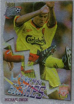 1999 Futera Liverpool Fans' Selection - Foil #67 Michael Owen Front