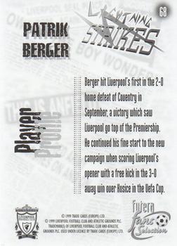 1999 Futera Liverpool Fans' Selection - Foil #68 Patrik Berger Back