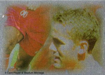 1999 Futera Liverpool Fans' Selection - Foil #74 Player & Stadium Montage Front