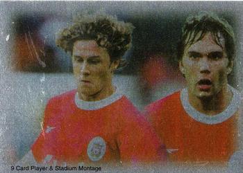 1999 Futera Liverpool Fans' Selection - Foil #79 Player & Stadium Montage Front