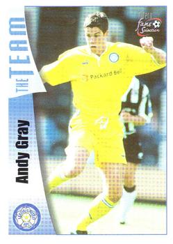 1997-98 Futera Leeds United Fans' Selection #16 Andy Gray Front
