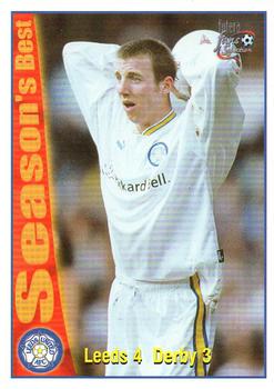 1997-98 Futera Leeds United Fans' Selection #50 Leeds United 4 Derby 3 Front