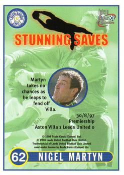 1997-98 Futera Leeds United Fans' Selection #62 Nigel Martyn Back