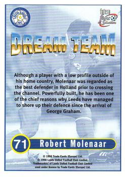 1997-98 Futera Leeds United Fans' Selection #71 Robert Molenaar Back