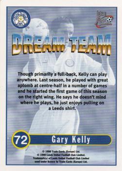 1997-98 Futera Leeds United Fans' Selection #72 Gary Kelly Back