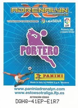 2014-15 Panini Adrenalyn XL La Liga BBVA #48 Jan Oblak Back