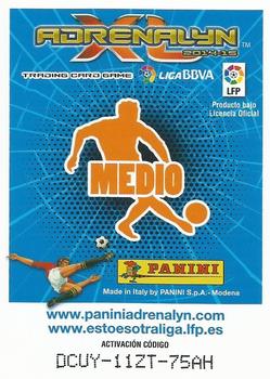 2014-15 Panini Adrenalyn XL La Liga BBVA #99 Lopez Silva Back