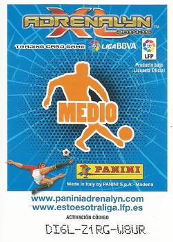2014-15 Panini Adrenalyn XL La Liga BBVA #106 Aritz Lopez Garai Back